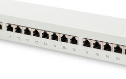 Alternative view of Digitus Patch Panel Shielded για Rack 1U 19" 24 Θυρών cat6 Γκρι DN-91624S