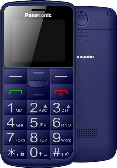 Panasonic KX-TU110 Dual SIM Κινητό με Μεγάλα Κουμπιά Μπλε - Image 6