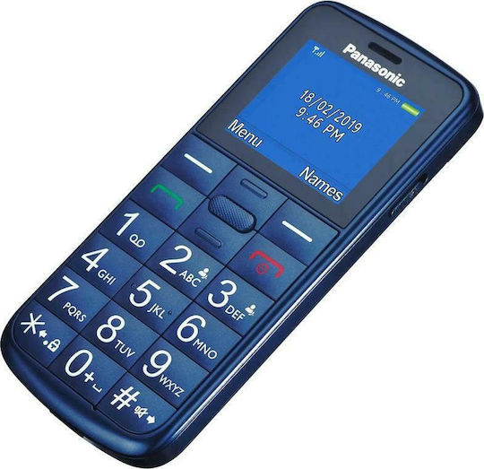Panasonic KX-TU110 Dual SIM Κινητό με Μεγάλα Κουμπιά Μπλε - Image 3