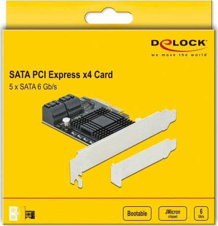 DeLock Κάρτα PCIe σε θύρα SATA (90498) - Image 3