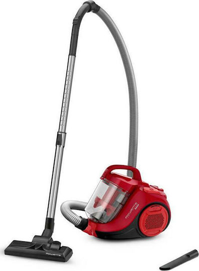 Rowenta Swift Power Cyclonic Ηλεκτρική Σκούπα 750W με Κάδο 1.64lt Κόκκινη