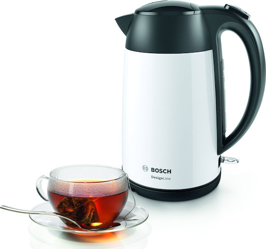 Bosch Βραστήρας 1.7lt 2400W Λευκός TWK3P421 - Image 2