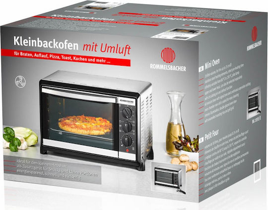 Rommelsbacher BG 1055/E Ηλεκτρικό Φουρνάκι 18lt Χωρίς Εστίες με Αέρα - Image 4