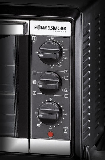 Rommelsbacher BG 1055/E Ηλεκτρικό Φουρνάκι 18lt Χωρίς Εστίες με Αέρα - Image 5