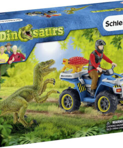 Schleich-S Quad Escape From Velociraptor για 4+ Ετών 41466