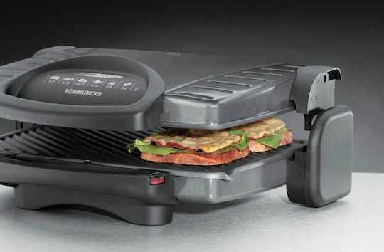Rommelsbacher KG1800 Τοστιέρα Γκριλιέρα 1800W Γκρι - Image 3