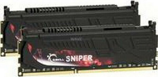 G.Skill Sniper DDR3 8GB RAM με 2x4GB Modules και Ταχύτητα 1866 για Desktop F3-14900CL9D-8GBSR - Image 2