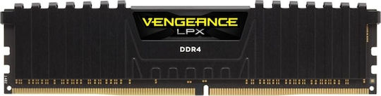 Corsair Vengeance LPX DDR4 32GB RAM με 4x8GB Modules και Ταχύτητα 2666 για Desktop CMK32GX4M4A2666C16 - Image 2