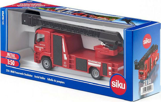 Siku MAN Aerial Ladder Φορτηγό 1:50 Πυροσβεστικό για 3+ Ετών - Image 2