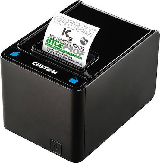 Custom K3 Θερμικός Εκτυπωτής Αποδείξεων Ethernet / Serial / USB / Wi-Fi 911HM010300B33