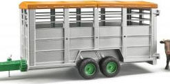 Alternative view of Bruder Livestock Trailer With Cow Αυτοκινητάκι 1:16 Αγροτικό για 3+ Ετών