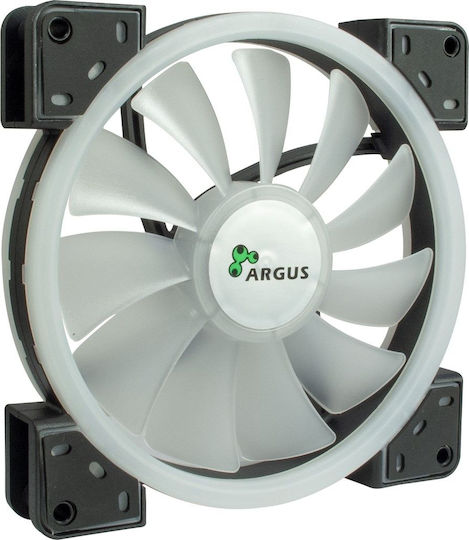 Inter-Tech Argus RS-141 RGB Case Fan 140mm με Σύνδεση 4-Pin PWM - Image 2