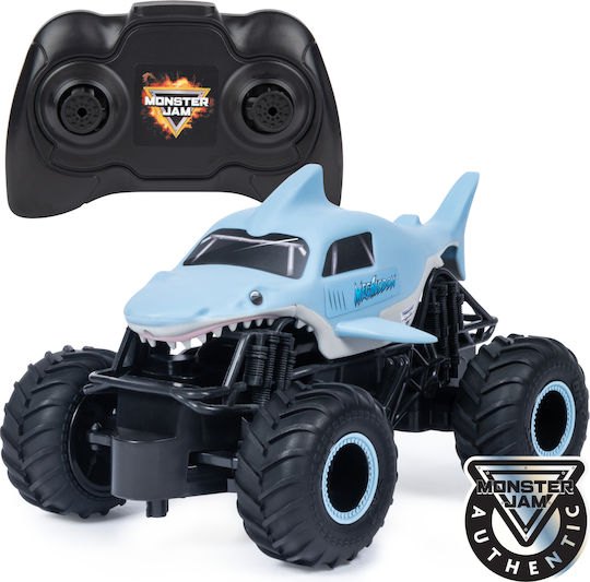 Spin Master Monster Jam Megalodon Τηλεκατευθυνόμενο Αυτοκίνητο Monster Truck Μπλε 6044952