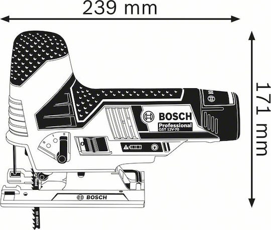 Bosch GST 12V-70 Σέγα 12V Solo 06015A1001 - Image 5