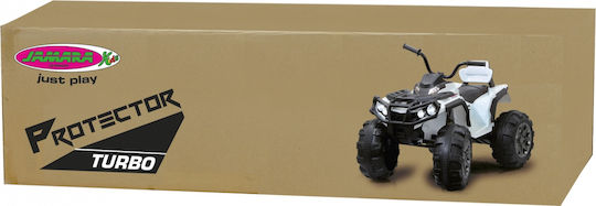 Παιδική Γουρούνα Quad Protector Ηλεκτροκίνητη 12 Volt Λευκή για 3+ ετών 460248 - Image 5