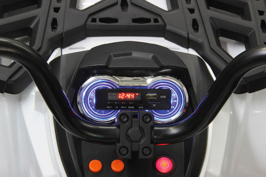 Παιδική Γουρούνα Quad Protector Ηλεκτροκίνητη 12 Volt Λευκή για 3+ ετών 460248 - Image 3