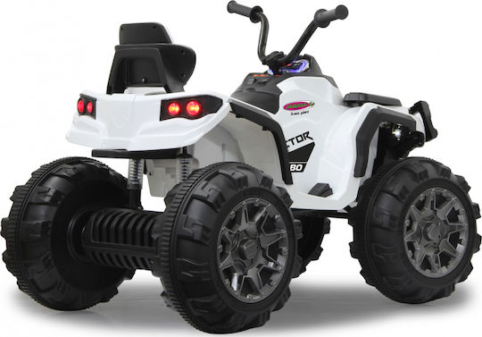 Παιδική Γουρούνα Quad Protector Ηλεκτροκίνητη 12 Volt Λευκή για 3+ ετών 460248 - Image 2