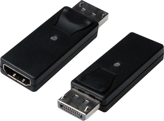 Digitus Μετατροπέας DisplayPort male σε HDMI female 1τμχ AK-340602-000-S