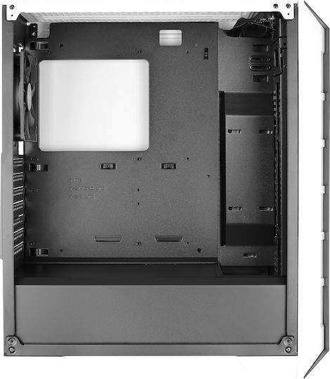Aerocool Cylon Pro Tempered Glass Gaming Midi Tower Κουτί Υπολογιστή με Πλαϊνό Παράθυρο και RGB Φωτισμό Λευκό - Image 5
