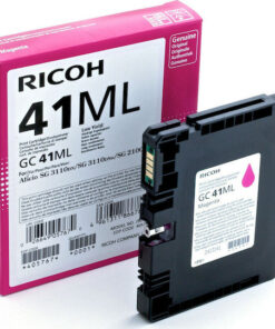 Ricoh GC41CL Γνήσιο Μελάνι Εκτυπωτή InkJet Ματζέντα (405767)