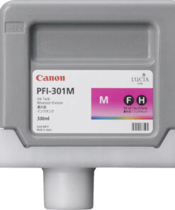 Canon PFI-301M Γνήσιο Μελάνι Εκτυπωτή InkJet Ματζέντα (1488B001)
