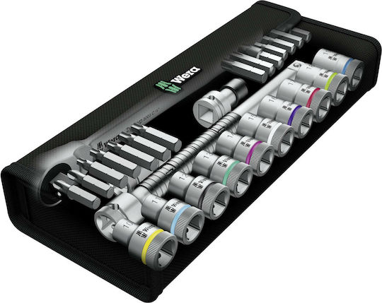 Wera 8100 SC 7 Καστάνια με Καρυδάκια 12" 28τμχ - Image 5