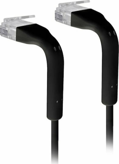 Ubiquiti U/UTP Cat.6 Καλώδιο Δικτύου Ethernet 3m Μαύρο 1τμχ UC-PATCH-3M-RJ45-BK