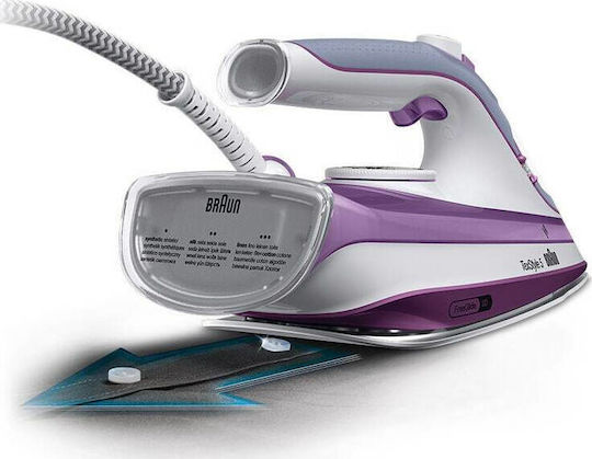 Braun TexStyle 5 SI 5037 VI Σίδερο Ατμού 2700W με Κεραμική Πλάκα και Συνεχόμενη Παροχή 50gr/min S7818046 - Image 3