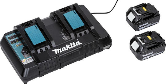 Makita Μηχανή Γκαζόν Μπαταρίας 18V DLM432PT2 - Image 5