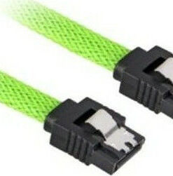 Alternative view of Sharkoon 7-Pin SATA III - 7-Pin SATA III Cable 30cm Πράσινο ()