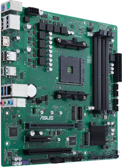 Asus Pro B550M-C/CSM Motherboard Micro ATX με AMD AM4 Socket 90MB15Q0-M0EAYC - Image 3