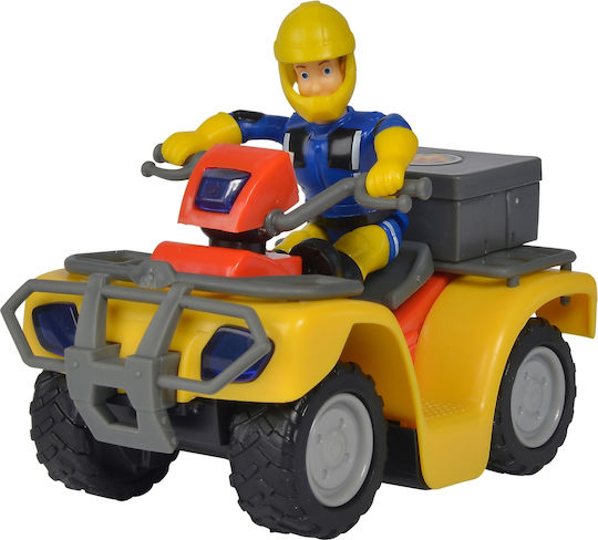 Simba Fireman Sam Mercury Quad Figure Αυτοκινητάκι για 8+ Ετών - Image 3