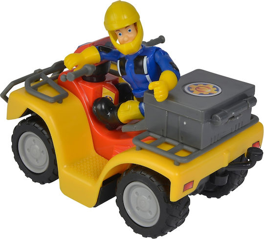 Simba Fireman Sam Mercury Quad Figure Αυτοκινητάκι για 8+ Ετών - Image 4