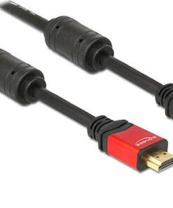 Alternative view of DeLock 84335 HDMI 1.3 Cable HDMI male - HDMI male 5m Μαύρο 84335