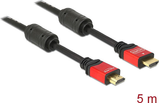 DeLock 84335 HDMI 1.3 Cable HDMI male - HDMI male 5m Μαύρο 84335 - Image 2