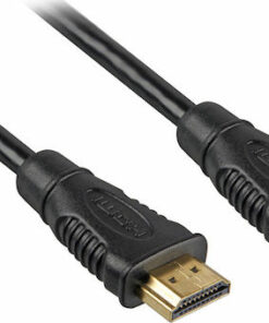 Alternative view of Sharkoon HDMI 1.4 Cable HDMI male - HDMI male 5m Μαύρο 4044951009022 4044951008995