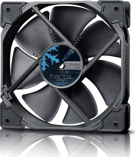 Fractal Design Venturi HF-12 Case Fan 120mm με Σύνδεση 4-Pin PWM Λευκό - Image 2