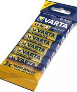 Varta LongLife Αλκαλικές Μπαταρίες AAA 1.5V 8τμχ 04103101328