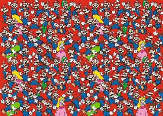 Puzzle Super Mario Bros challenge 2D 1000 Κομμάτια 16525 - Image 2