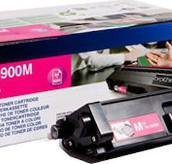 Brother TN-900M Γνήσιο Toner Laser Εκτυπωτή Ματζέντα High Yield 6000 Σελίδων (TN-900M)