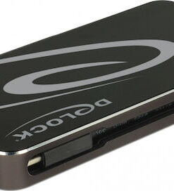 Alternative view of DeLock USB-C Docking Station με HDMI/DisplayPort 4K PD και συνδεση 3 Οθονών Μαύρο (87773)