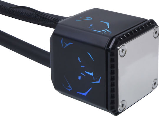 Alphacool Aurora 280 Digital RGB Υδρόψυξη Επεξεργαστή Διπλού Ανεμιστήρα 140mm για Socket AM4/AM5/1200/115x - Image 4