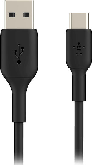 Belkin USB 2.0 Cable USB-C male - USB-A 15W Μαύρο 1m (CAB001bt1MBK) - Image 4