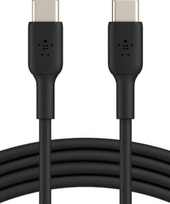 Alternative view of Belkin USB 2.0 Cable USB-C male - USB-C 60W Μαύρο 2m (CAB003bt2MBK)