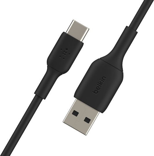 Belkin USB 2.0 Cable USB-C male - USB-A 15W Μαύρο 1m (CAB001bt1MBK) - Image 6