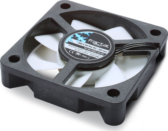 Fractal Design Silent Series R3 Case Fan 50mm με Σύνδεση 3-Pin Λευκό - Image 4