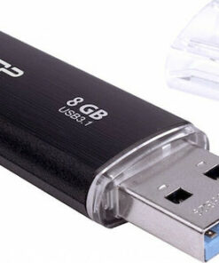Silicon Power Blaze B02 8GB USB 3.1 Stick Μαύρο