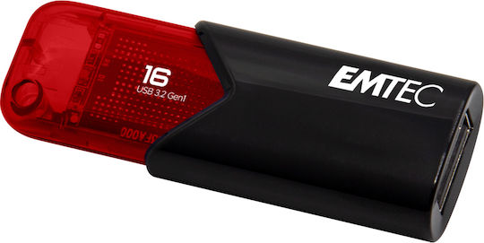 Emtec Click Easy 16GB USB 3.2 Stick Κόκκινο - Image 3