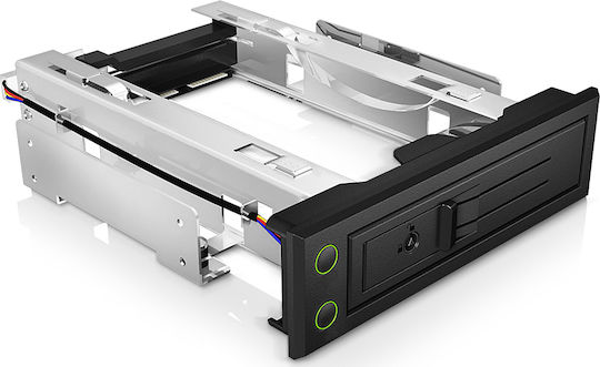 Icy Box Internal mobile rack Icy Box IB-166SSK-B for SATA & SAS HDD Μαύρο IB-166SSK-B