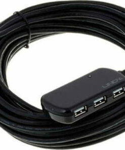 Alternative view of Lindy USB 2.0 Hub 4 Θυρών με σύνδεση USB-A (42783)